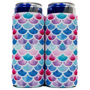 Slim Can Cooler Sleeves (2 Pack) Thermocoolers for 12 oz Tall Skinny Beverage with Gift Package - QualityPerfection
