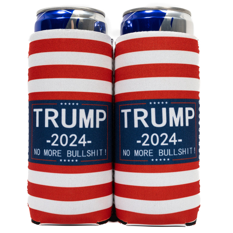 Slim Can Cooler Sleeves (2 Pack) Thermocoolers for 12 oz Tall Skinny Beverage with Gift Package - QualityPerfection
