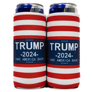 Slim Can Cooler Sleeves (2 Pack) Thermocoolers for 12 oz Tall Skinny Beverage with Gift Package - QualityPerfection