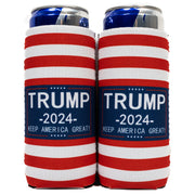 Slim Can Cooler Sleeves (2 Pack) Thermocoolers for 12 oz Tall Skinny Beverage with Gift Package - QualityPerfection