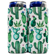 Slim Can Cooler Sleeves (2 Pack) Thermocoolers for 12 oz Tall Skinny Beverage with Gift Package - QualityPerfection