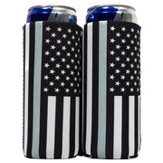 Slim Can Cooler Sleeves (2 Pack) Thermocoolers for 12 oz Tall Skinny Beverage with Gift Package - QualityPerfection