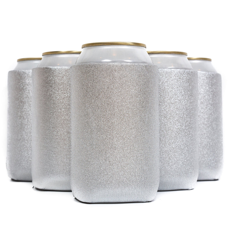 Neoprene Can Cooler Sleeve - Premium 4mm Bulk Regular size, 12 Pack - QualityPerfection