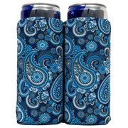 Slim Can Cooler Sleeves (2 Pack) Thermocoolers for 12 oz Tall Skinny Beverage with Gift Package - QualityPerfection