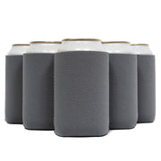 Neoprene Can Cooler Sleeve - Premium 4mm Bulk Regular size, 12 Pack - QualityPerfection