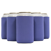 Neoprene Can Cooler Sleeve - Premium 4mm Bulk Regular size, 6 Pack - QualityPerfection
