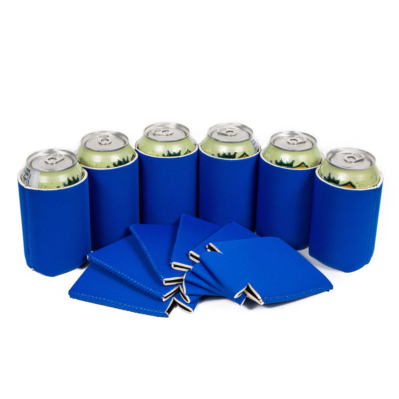 Regular Blank Neoprene Can Cooler 4mm Thick size 12 oz - 12 Units