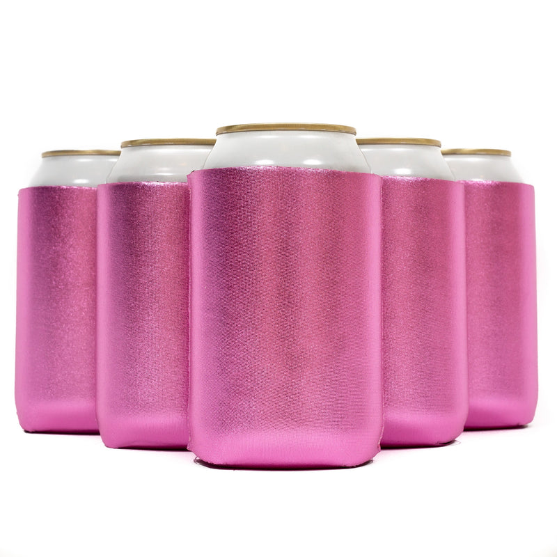 Neoprene Can Cooler Sleeve - Premium 4mm Bulk Regular size, 12 Pack - QualityPerfection