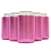 Neoprene Can Cooler Sleeve - Premium 4mm Bulk Regular size, 6 Pack - QualityPerfection