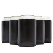 Neoprene Can Cooler Sleeve - Premium 4mm Bulk Regular size, 12 Pack - QualityPerfection