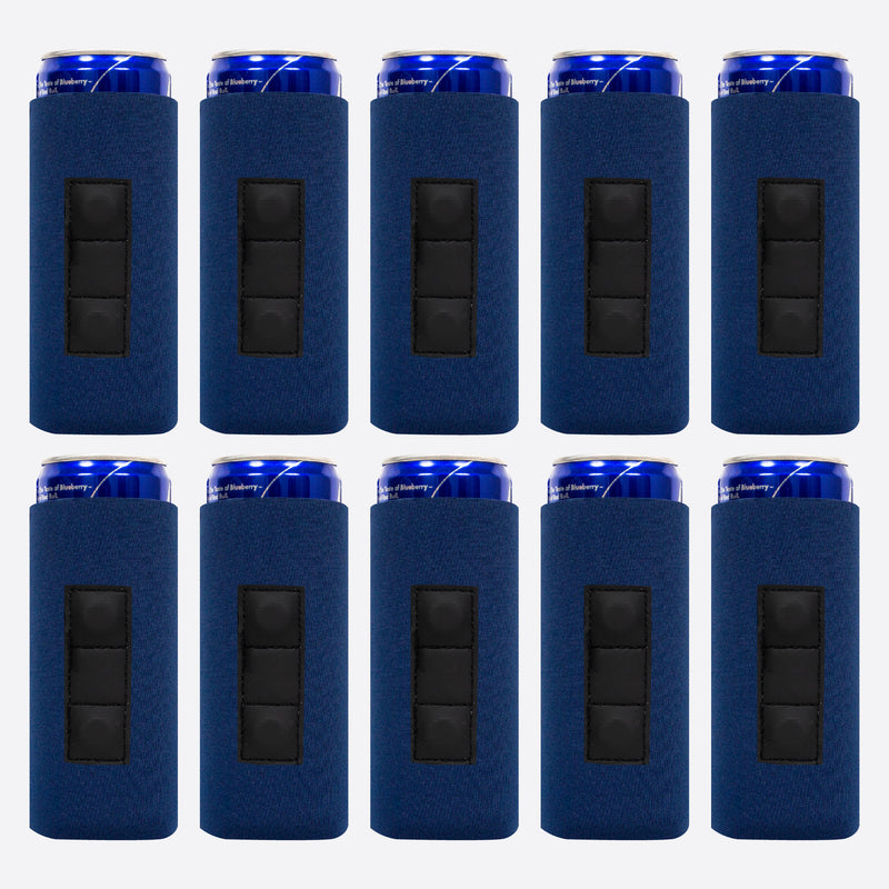 Magnetic Slim Can Cooler Sleeve 12 oz, Skinny Neoprene 10 Unit - QualityPerfection