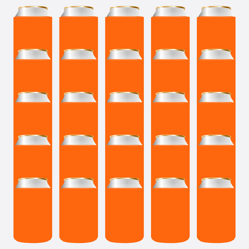 100 Can Coolers Sleeve, Wholesale Foam Insulated Regular 12 oz Can - QualityPerfection