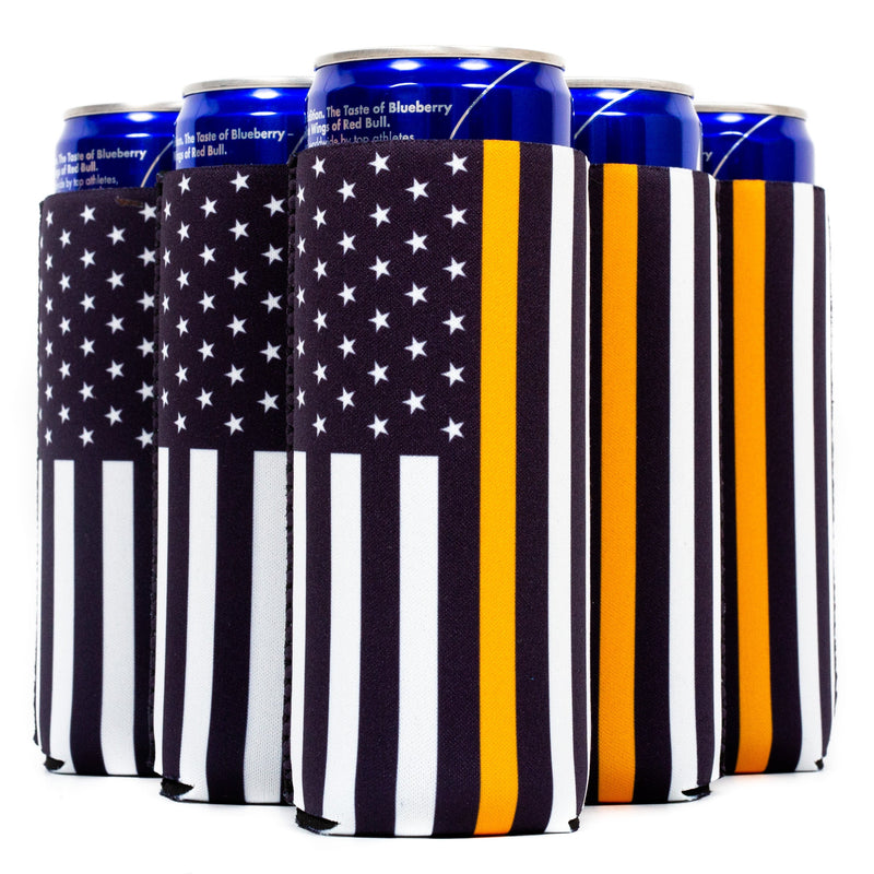 Slim Can Sleeves, Neoprene Premium 4mm Pattern - 24 Units, Bulk