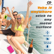 Magnetic Neoprene Can Cooler Sleeve 12 oz Regular Size 4mm Thick 2 Unit - QualityPerfection