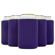 Neoprene Can Cooler Sleeve - Premium 4mm Bulk Regular size, 12 Pack - QualityPerfection