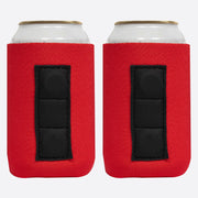Magnetic Neoprene Can Cooler Sleeve 12 oz Regular Size 4mm Thick 2 Unit - QualityPerfection