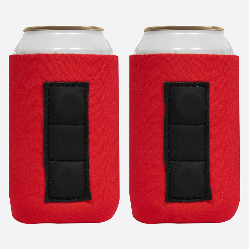 Magnetic Neoprene Can Cooler Sleeve 12 oz Regular Size 4mm Thick 2 Unit - QualityPerfection