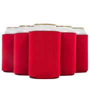 Neoprene Can Cooler Sleeve - Premium 4mm Bulk Regular size, 12 Pack - QualityPerfection