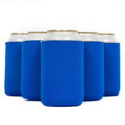 Neoprene Can Cooler Sleeve - Premium 4mm Bulk Regular size, 6 Pack - QualityPerfection