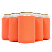Neoprene Can Cooler Sleeve - Premium 4mm Bulk Regular size, 6 Pack - QualityPerfection