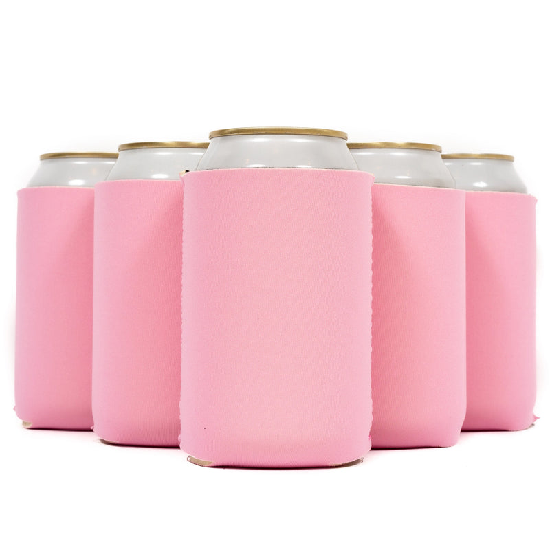 Neoprene Can Cooler Sleeve - Premium 4mm Bulk Regular size, 12 Pack - QualityPerfection