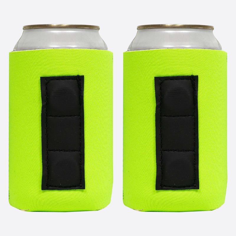 Magnetic Neoprene Can Cooler Sleeve 12 oz Regular Size 4mm Thick 2 Unit - QualityPerfection