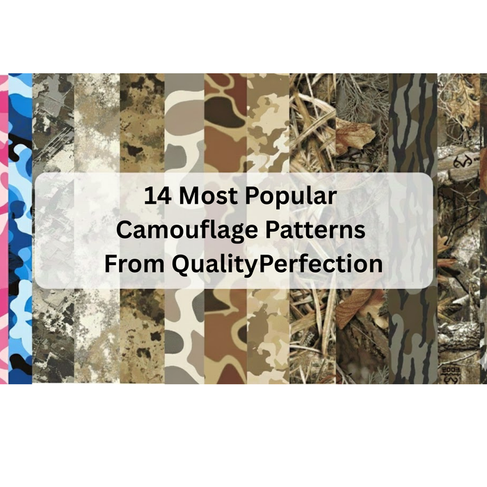 14 Most Popular Camouflage Patterns from QualityPerfection