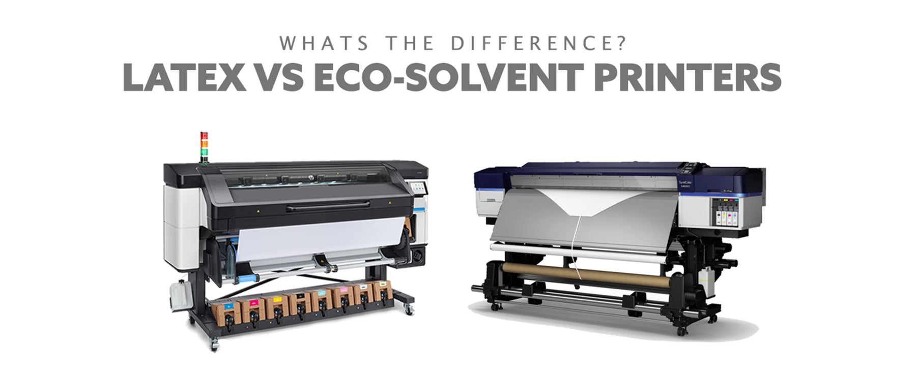 What is Eco-Solvent and Latex Printing?