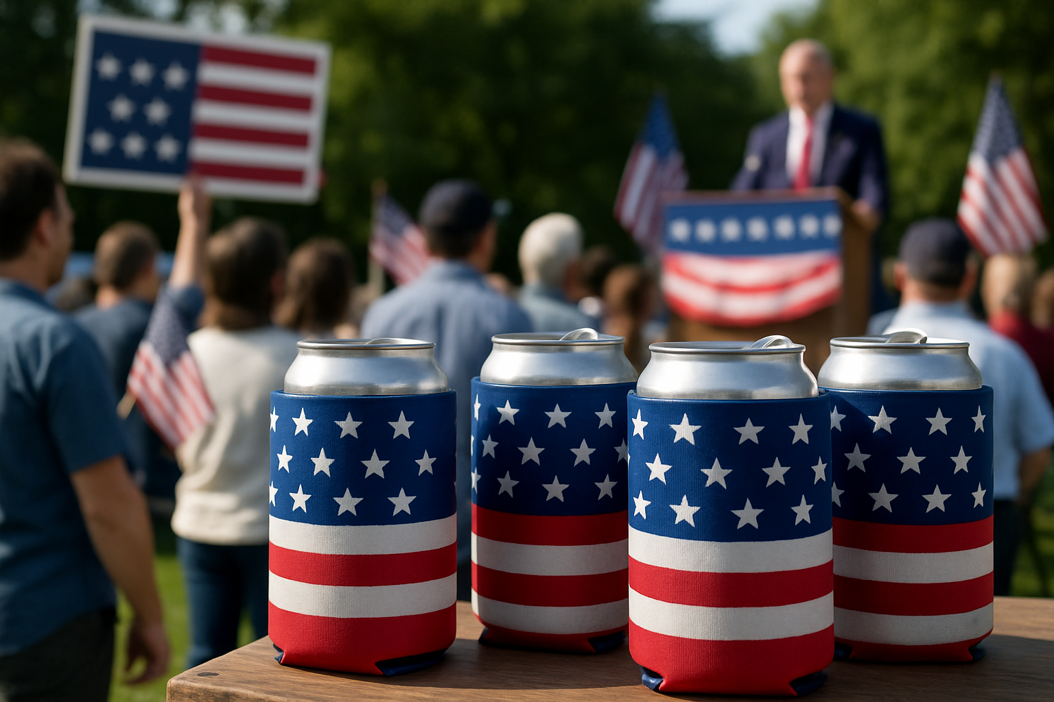 Political Campaign Koozies: Rally Your Support in Style