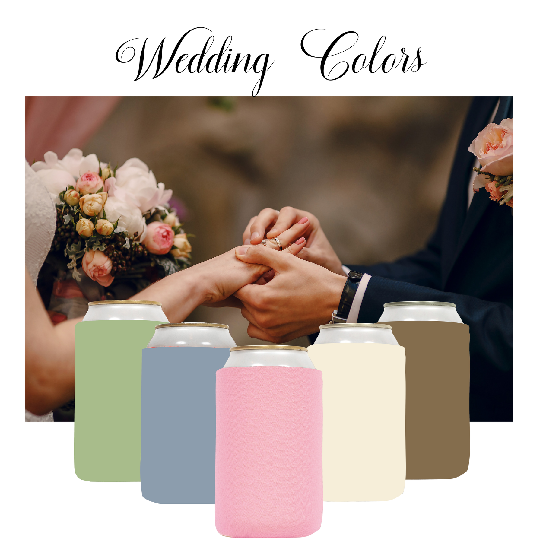 Wedding Koozie®s Ideas - 50+ Sayings, Designs & How to Order