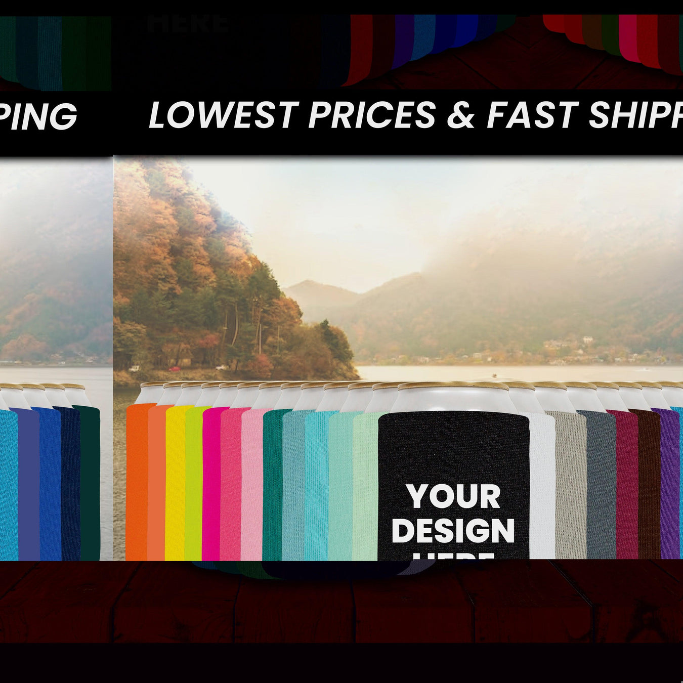 Personalized Can Cooler Sleeves