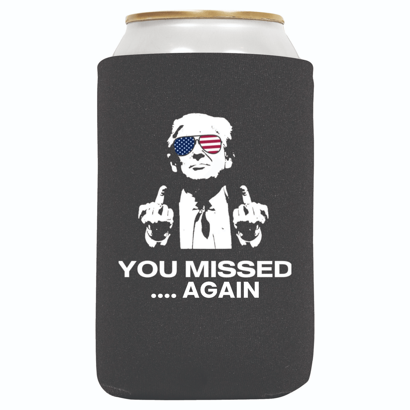 Trump Can Koozies© Premium 4mm Thick Neoprene by QualityPerfection