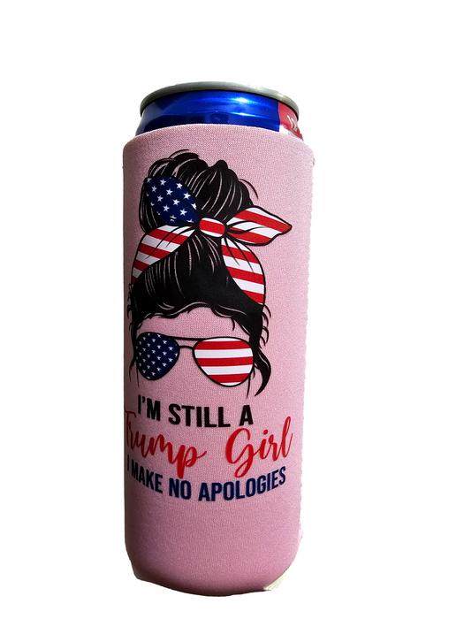 I Am Still A Trump Girl Slim Cooler, Neoprene 4mm - 1 unit