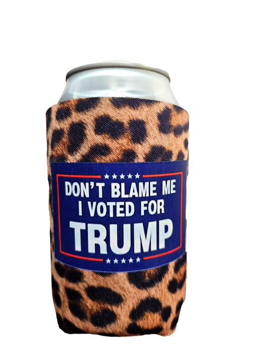 Don't Blame Me I Voted For Trump 2024 Regular Can Cooler Sleeves, Neoprene 4mm - 1 Unit