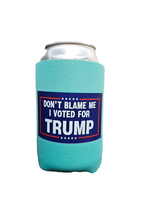 Don't Blame Me I Voted For Trump 2024 Regular Can Cooler Sleeves, Neoprene 4mm - 1 Unit