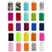 Can Cooler Sleeves Foam 12 oz 4mm Bulk Lowest Prices 1, 12 and 25 units - QualityPerfection
