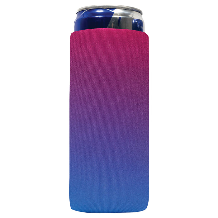 Ombre Slim Can Cooler Sleeves 12oz 4mm Thick Neoprene