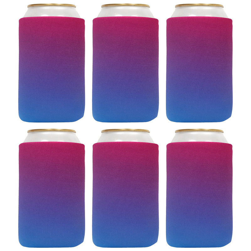 Pattern Regular  Coozies 4mm Neoprene Bulk 12 oz - 50, 100 units