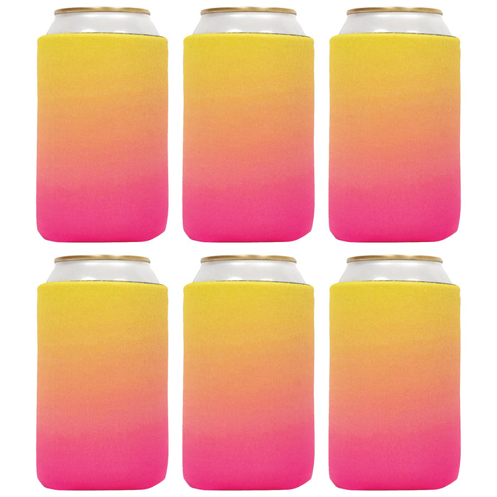 Ombre Can Cooler Sleeves 4mm Thick Neoprene 12oz