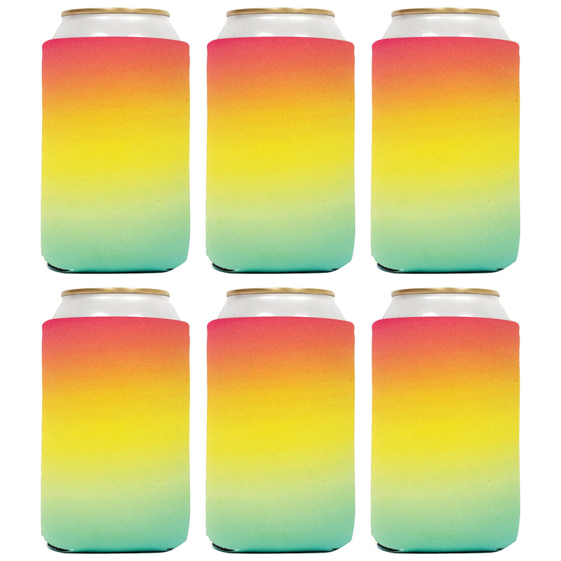 Ombre Can Cooler Sleeves 4mm Thick Neoprene 12oz