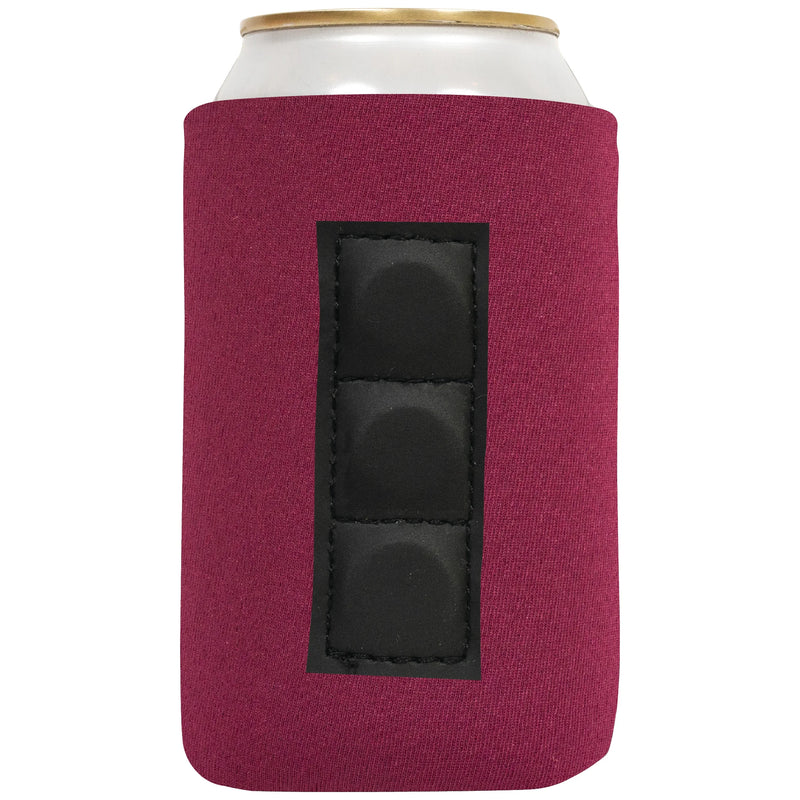 Magnetic Neoprene Can Cooler Sleeve 12 oz Regular Size 4mm Thick - 1 Unit - 3 magnets