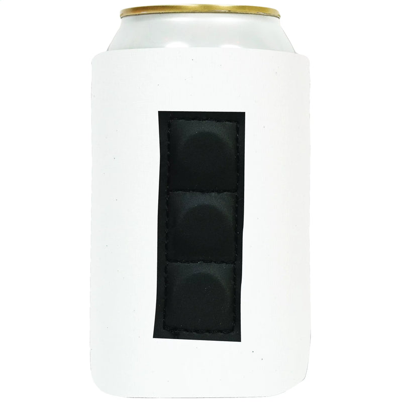 Magnetic Neoprene Can Cooler Sleeve 12 oz Regular Size 4mm Thick - 1 Unit - 3 magnets