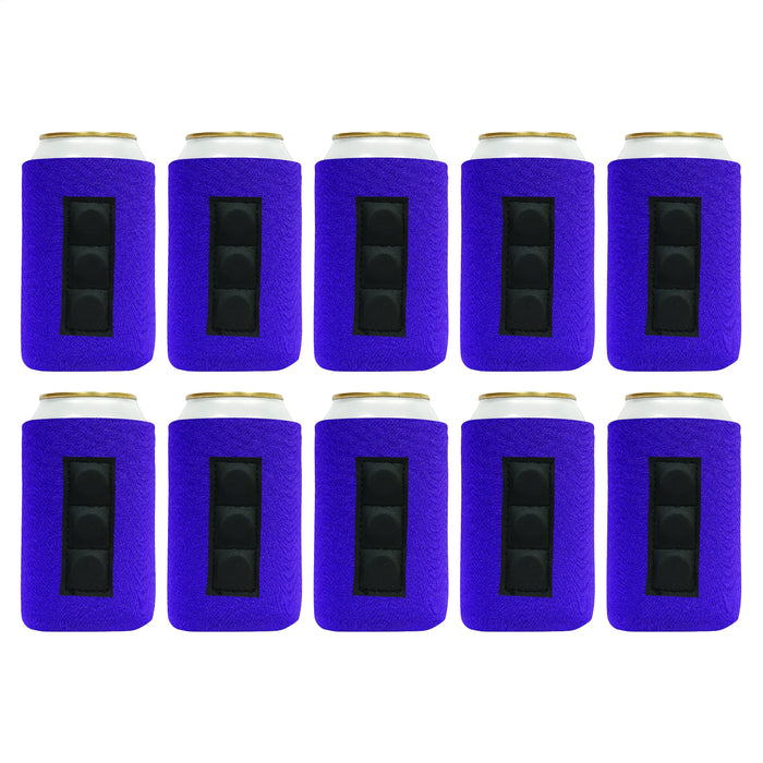 10 Units Magnetic Neoprene Can Sleeve 12 oz Regular Size 4mm Thick