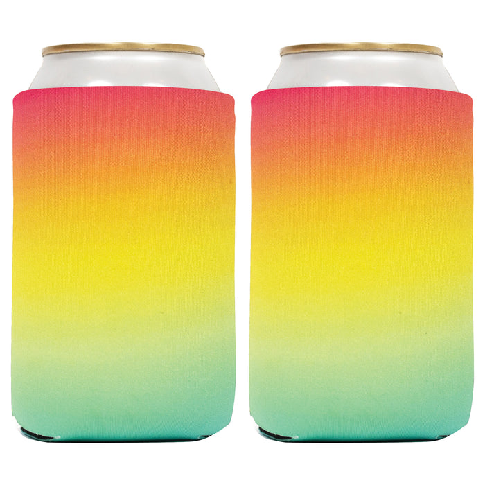 Ombre Can Cooler Sleeves 4mm Thick Neoprene 12oz