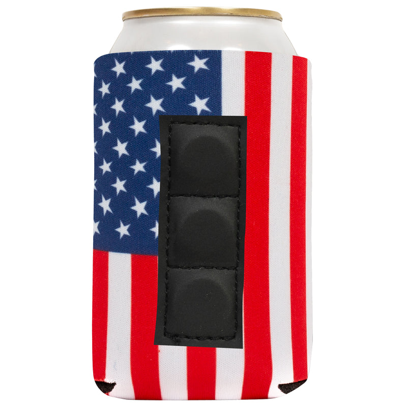 Magnetic Neoprene Can Cooler Sleeve 12 oz Regular Size 4mm Thick - 1 Unit - 3 magnets