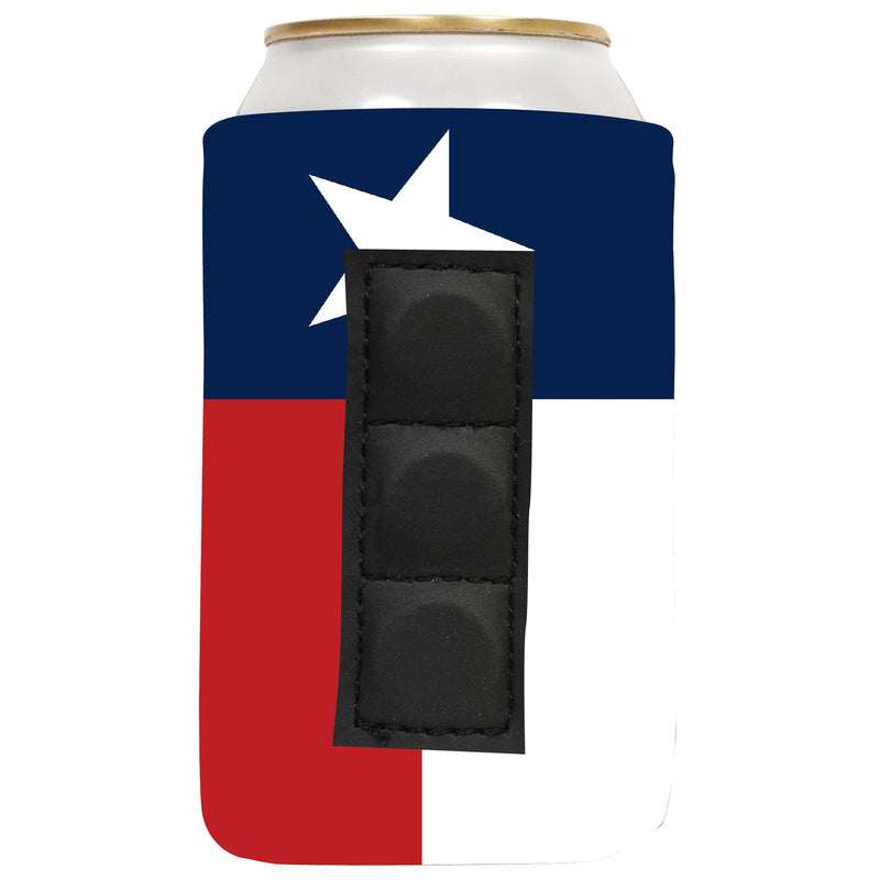 Magnetic Neoprene Can Cooler Sleeve 12 oz Regular Size 4mm Thick - 1 Unit - 3 magnets