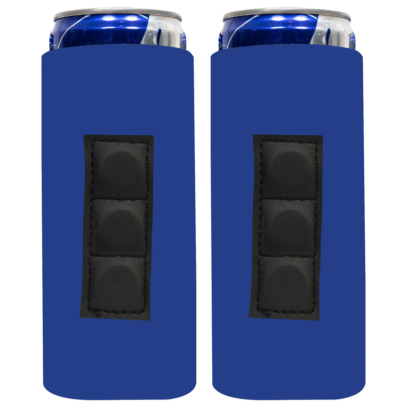 Magnetic Slim Can Cooler Sleeve 12 oz, Blank 4mm Skinny Neoprene - 2 Unit - 3 Magnets