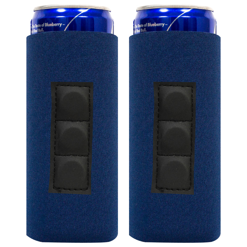 Magnetic Slim Can Cooler Sleeve 12 oz, Blank 4mm Skinny Neoprene - 2 Unit - 3 Magnets