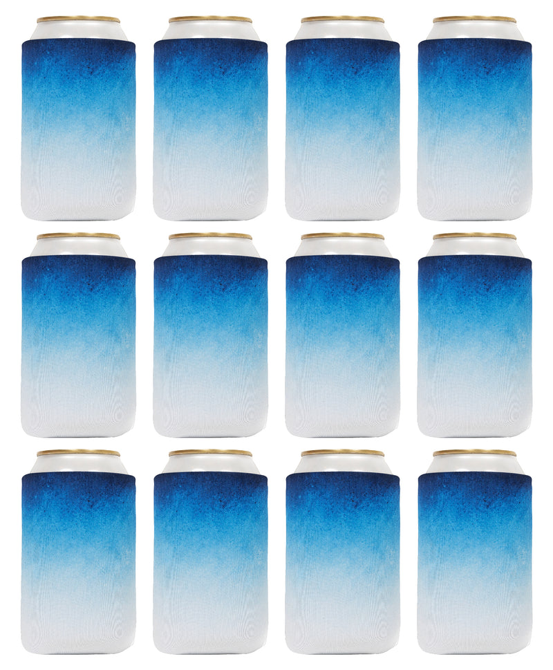 Ombre Can Cooler Sleeves 4mm Thick Neoprene 12oz