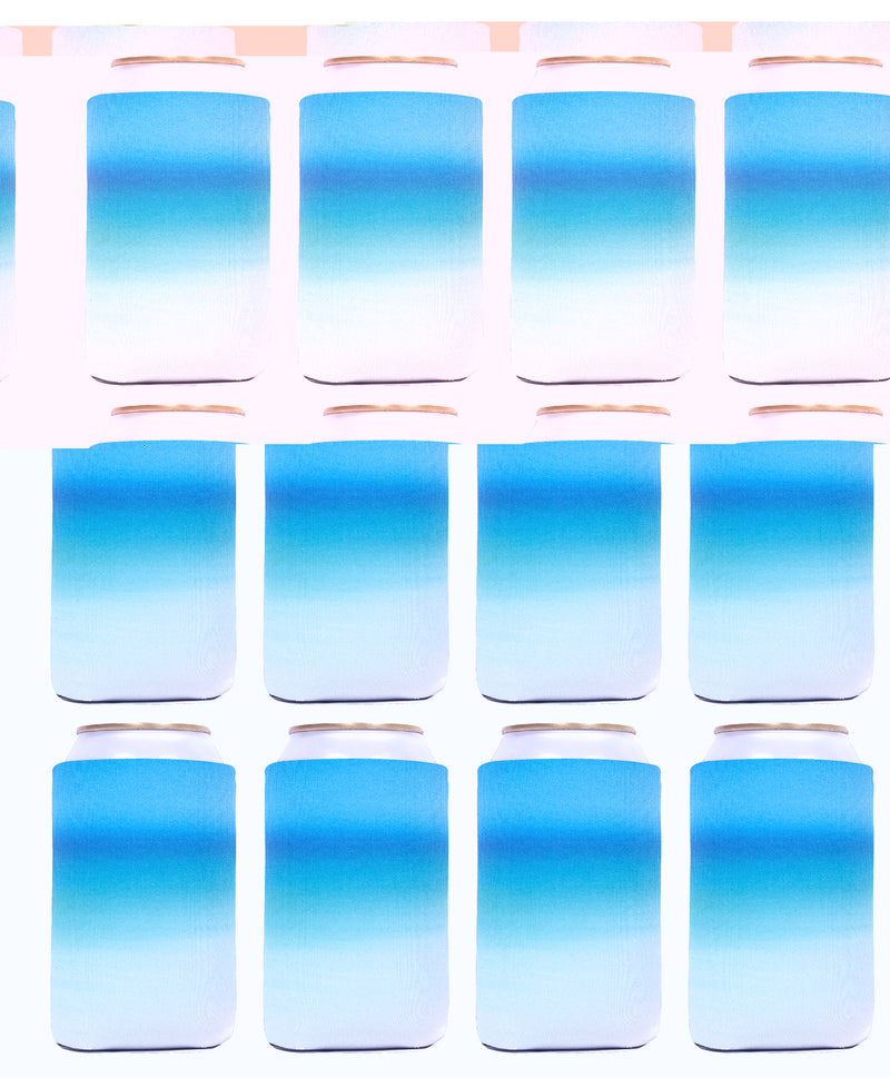 Ombre Can Cooler Sleeves 4mm Thick Neoprene 12oz